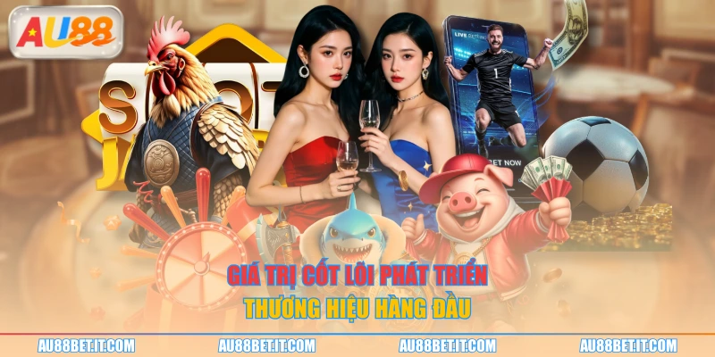 Giá trị cốt lõi phát triển thương hiệu hàng đầu