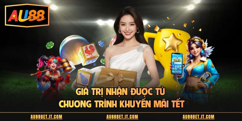 Giá trị nhận được từ chương trình khuyến mãi tết